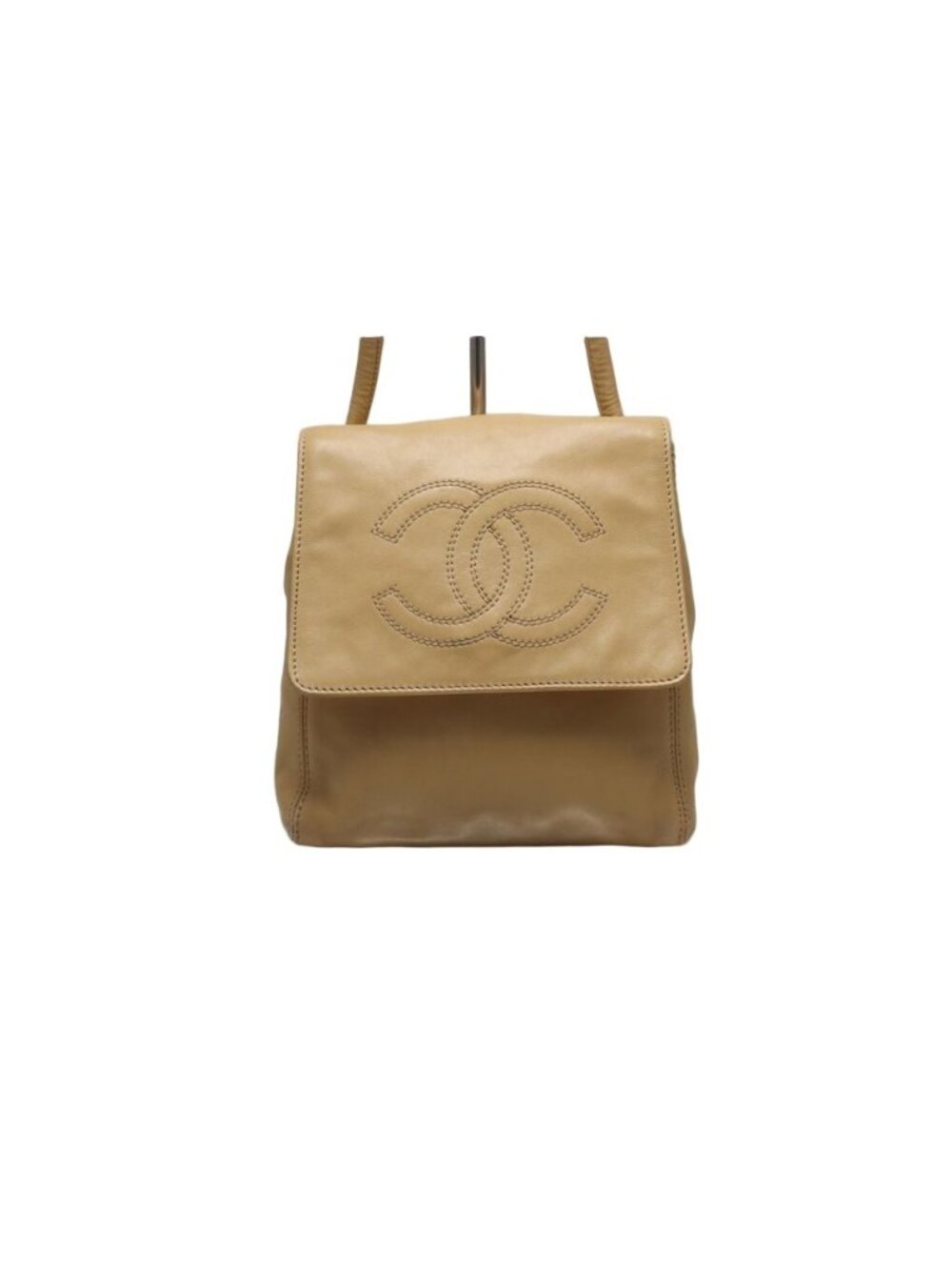 Chanel Jumbo CC Logo GD Leather Shoulder